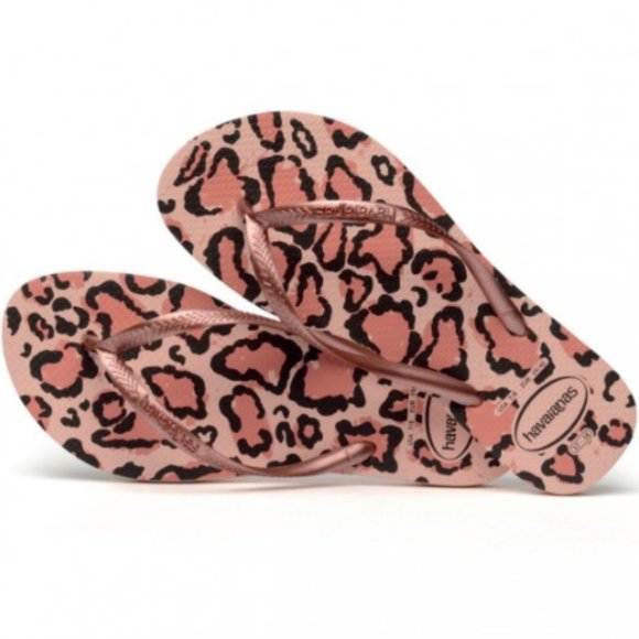 🍂SPECIAL SALES🍂 🌻HAVAIANAS | Slim Animals 🐆 Flip-Flops - Picture 1 of 5